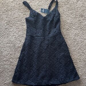 Hollister black Lace Mini Dress